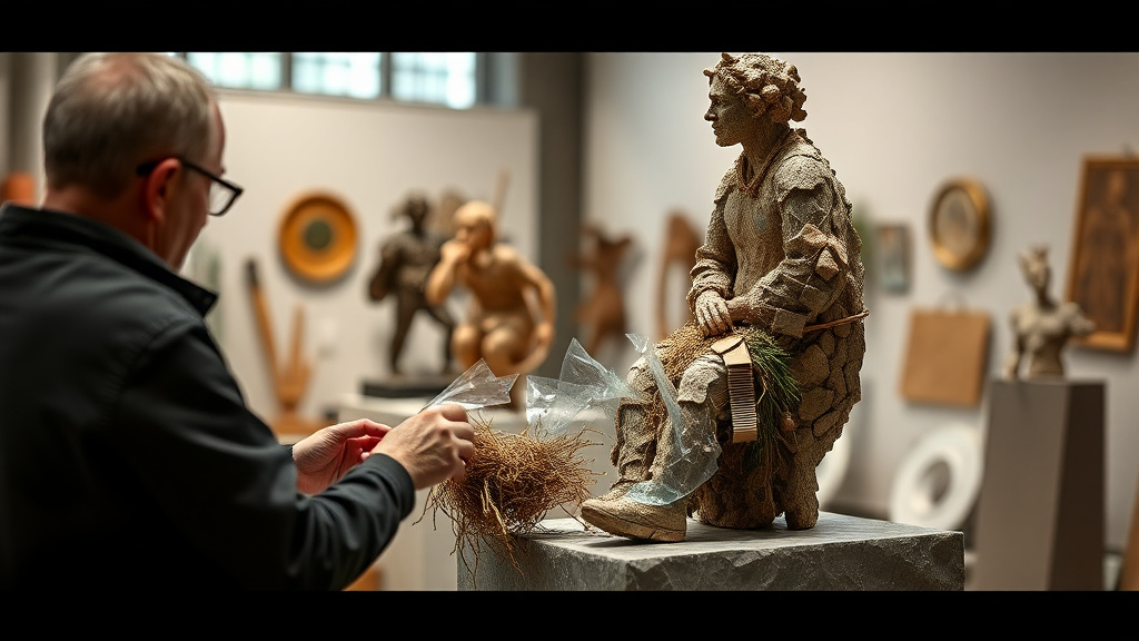 Freelance Sculptors Advocate for Sustainable Materials In Contemporary Art Creation